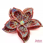 Aplique Flor Com Strass De Cristal 70mm C/10-Unidades Ref:19-562 - Imagem 8