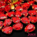 Pedra Engrampada Gota 13mm X 18mm C/500unidades - Imagem 14
