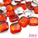 Quadrado Base Irregular Acrilico 23mm x 23mm c/100Unidades - Imagem 25