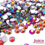 Imitação Swarovski Resina com ab 8mm c/2000unidades - Imagem 4