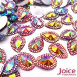 Indiana Gota Base Reto ab Para Colagem 13mm x 18mm C/200Unidades - Imagem 8