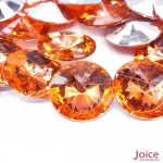 Chaton 25mm Base Irregular Acrílico Com 100Unidades - Imagem 19