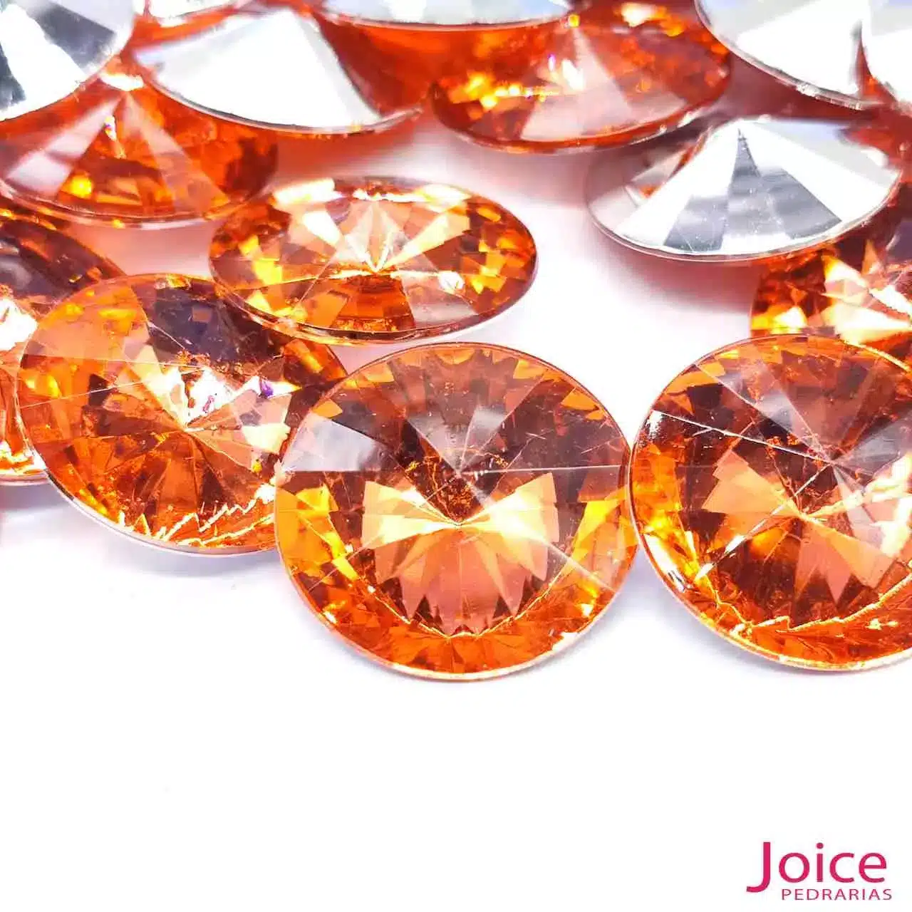 vermelho-agua Chaton 25mm Base Irregular Acrílico Com 100Unidades - Imagem 19