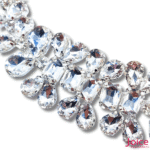 Aplique De Strass 4cm X 18cm C/1-Unidades Ref:BL021 - Imagem 4