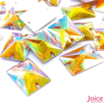 Retângulo De Resina AB Com Furo 18mm X 25mm C/200-Unidades - Imagem 5