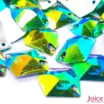 Chaton Resina AB Com Formato Irregular Base Reta Com Furo 16mm × 21mm C/500unidades - Imagem 2