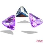 Chaton Triangulo Acrílico Base Irregular 23mm x 23mm C/100-Unidades - Imagem 2