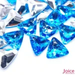 Chaton Triangulo Acrílico Base Irregular 23mm x 23mm C/100-Unidades - Imagem 3