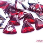 Chaton Triangulo Acrílico Base Irregular 23mm x 23mm C/100-Unidades - Imagem 8