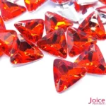 Chaton Triangulo Acrílico Base Irregular 23mm x 23mm C/100-Unidades - Imagem 9