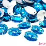 Chaton Oval Resina Base Reta Com Furo 13mm X 18mm C/500-Unidades
