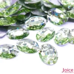 Chaton Oval Resina Base Reta Com Furo 13mm X 18mm C/500-Unidades - Imagem 7