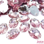 Chaton Oval Resina Base Reta Com Furo 13mm X 18mm C/500-Unidades - Imagem 9