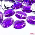 Chaton Oval Resina Base Reta Com Furo 17mm X 24mm C/300-Unidades - Imagem 6