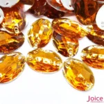 Chaton Oval Resina Base Reta Com Furo 17mm X 24mm C/300-Unidades - Imagem 12