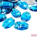 Chaton Oval Resina Base Reta Com Furo 17mm X 24mm C/300-Unidades - Imagem 13