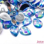 Chaton Gota Sextavado Acrílico AB 10mm X 14mm Acrílico C/1000-Unidades - Imagem 5