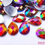 Chaton Gota Sextavado Acrílico AB 10mm X 14mm Acrílico C/1000-Unidades - Imagem 12