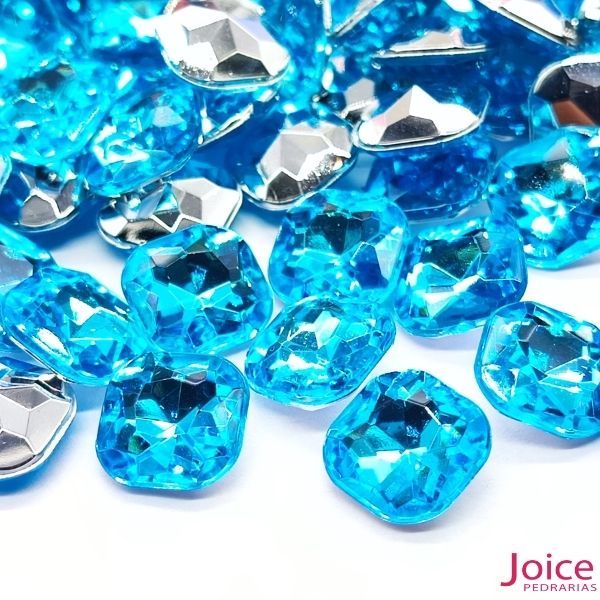 azul bb 11 Quadrado Base Irregular Acrilico 10mm x 10mm C/1000-Unidades - Imagem 5